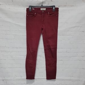 Calvin Klein Jeans Women's Burgundy Skinny Jeans